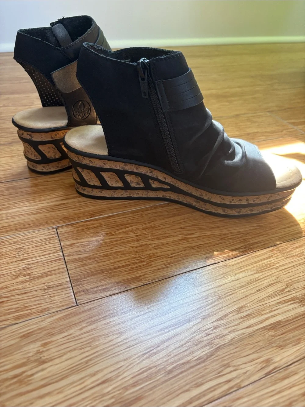 Rieker women wedge